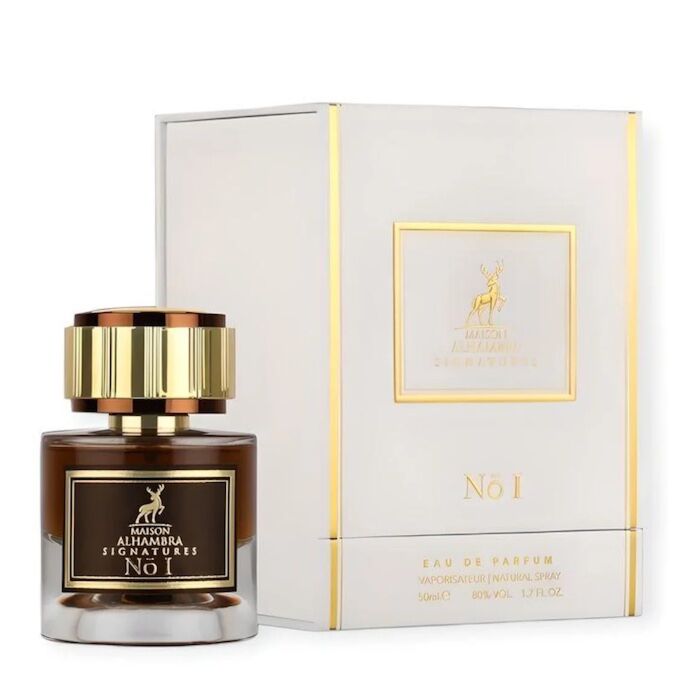 SIGNATURES NO. Ⅰ Maison Alhambra-Apa de Parfum 50 ml Inspirat din Cuir Intense Guerlain